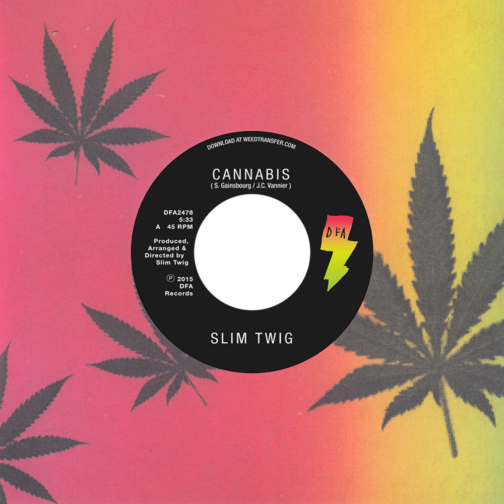 DFA Records & Slim Twig Release 'Cannabis' 7" Out Today