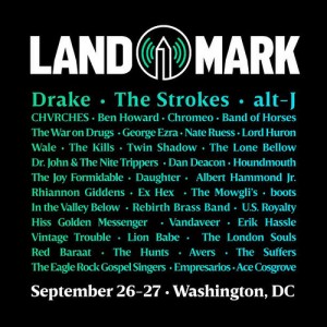 Landmark Music Festival adds TV On The Radio, the fest happens in Washington, DC, September 26-27.
