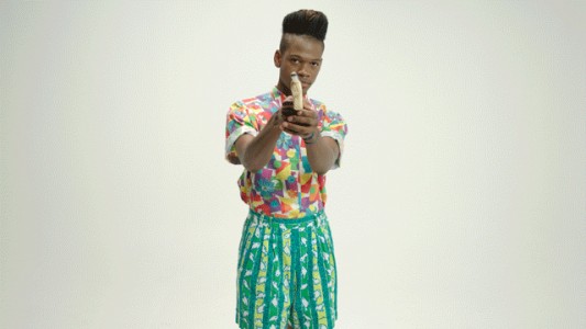 Shamir premieres his new video for the single "Darker," the track comes from his forthcoming album 'Ratchet'