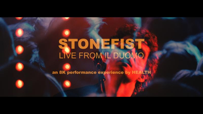 Health have shared a new live video for single "Stonefist", the video was shot in London by director Giorgio Testi.