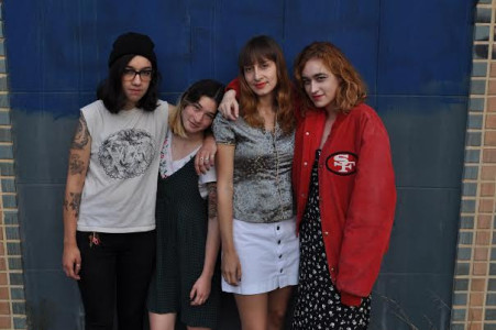 The She's stream "Cherry Red" Single, the track comes from their split 7" w/ The Dry Spells