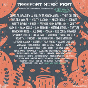 Treefort Music Fest 2016 has unveiled their first lineup announcement, including Charles Bradley, Thee Oh Sees, Youth Lagoon, Aesop Rock,