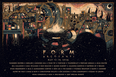 Form Arcosanti Micro Festival announces 2016 lineup, artists taking part include Hundred Waters, Skrillex, Dan Deacon, Perfume Genius