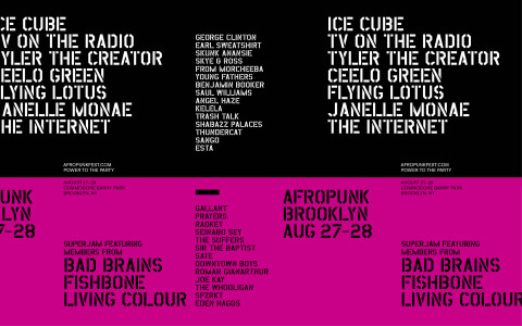 Afropunk Brooklyn 2016 announces lineup. Artists taking part include Earl Sweatshirt, TV On the Radio and many more