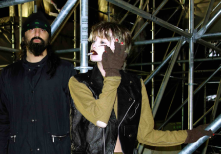 Crystal Castles unveil video for new track "Concrete".