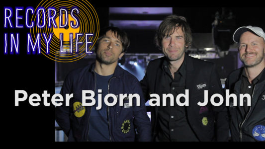 Peter Bjorn and John, guest on 'Records In My Life'. Some of the bands favourite albums, include records by Kraftwerk, Bob Dylan