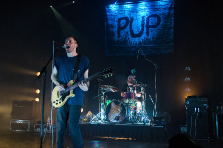 Read Ava Muir's live review of PUP's first night of three at Toronto's Danforth Music Hall, all photos by Benjamin Bush