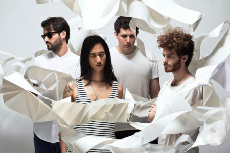 Less Acrobats debut "Floating Opera" the track is off the quartet's debut EP, Stanza,