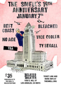The Smell announces 19th anniversary weekend celebration, featuring No Age, Ty Segall, Best Coast, Bleached, and more!