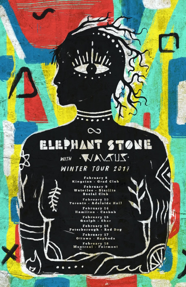 Elephant Stone announce winter North American tour dates, new album 'Ship of Fools' out now via Burger Records