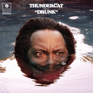 'Drunk' by Thundercat, album review by Gregory Adams. The full-length comes out on February 24th via Brainfeeder.