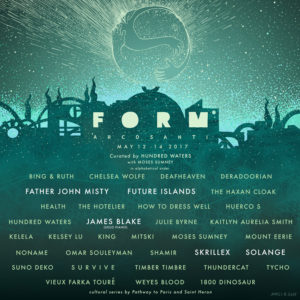 FORM Arcosanti announces 2017 lineup, including Solange, Father John Misty, and Future Islands