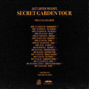 Jazz Cartier announces North American tour dates
