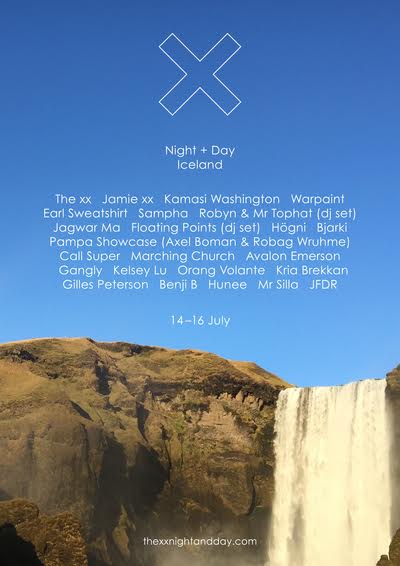 The xx announce Night + Day Iceland.