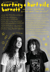 Courtney Barnett And Kurt Vile collaborate on new album and tour dates.