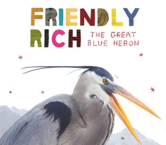 Friendly Rich streams his new full-length 'The Great Blue Heron'