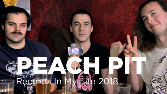 Peach Pit guest on 'Records In My Life'