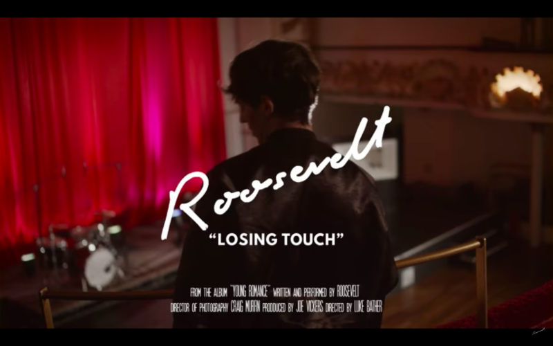 Roosevelt shares shares new video for "Losing Touch." The track is off the artists current City slang/ Chris Coady produced album 'Young Romance.'