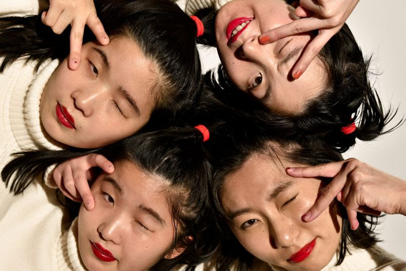 Japanese female quartet CHAI, will release their new album PUNK on March 15th via Burger Records. Speaking of Hello Kitty and “kawaii” (“cute”) culture