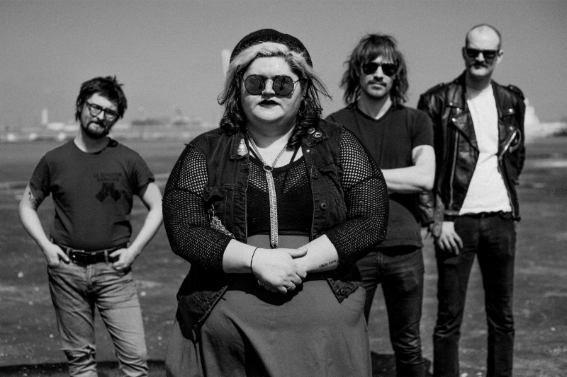 Sheer Mag have shared a Jonathan Arturo-directed video for "Hardly To Blame," the latest from their forthcoming release A Distant Call, out August 23