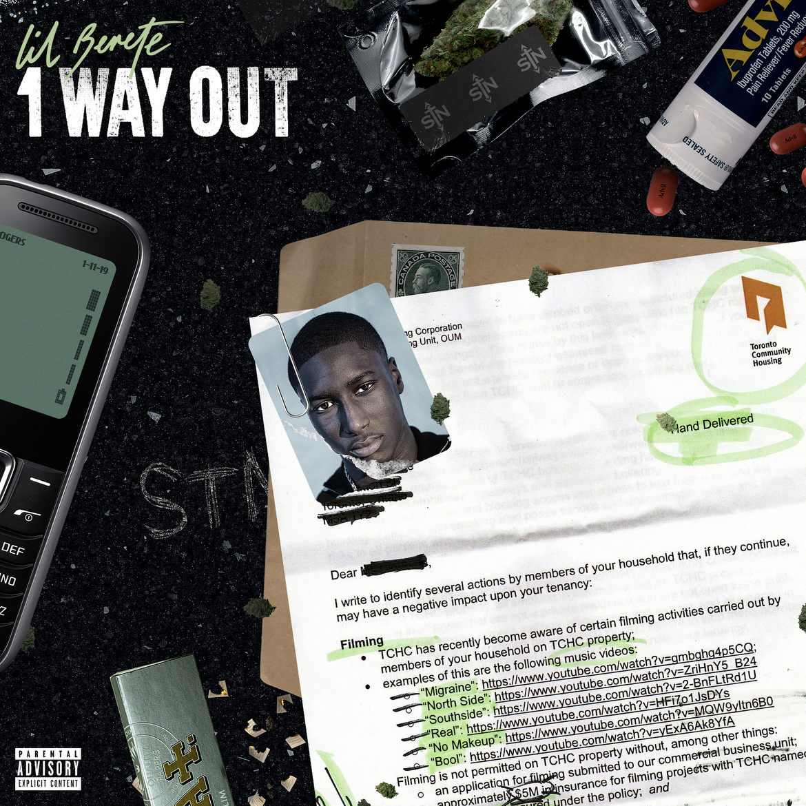 Lil Berete Announces New Mixed Tape 1 Way Out'