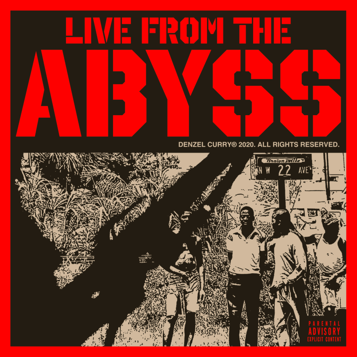 Denzel Curry debuts new single "Live From The Abyss." The track is available via Bandcamp, proceeds will benefit Dream Defenders