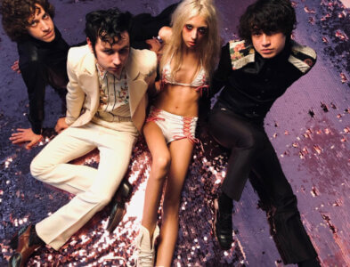 Starcrawler has announced their brand new live single "Lizzy" b/w "Bet My Brains," will be available on vinyl from Third Man/Rough Trade