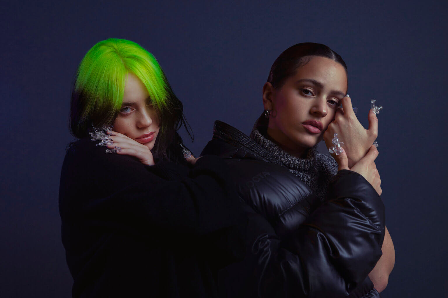 Billie Eilish & Rosalía have collaborated on "Lo Vas A Olvidar." The track is available to stream on all platforms