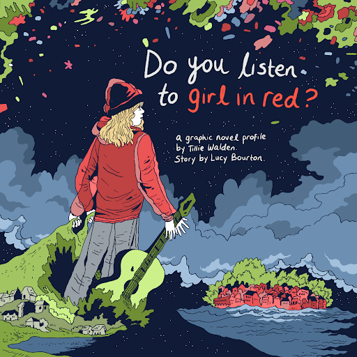 WePresent, the editorial platform of WeTransfer, collaborates with Norwegian singer-songwriter girl in red (aka Marie Ulven) on Graphic novel