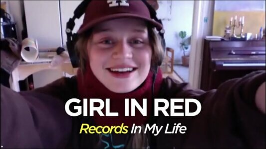 girl in red guests on the April 28, 2021 episode of Records In My Life, just two days prior to the release her debut album if i could make it go quiet