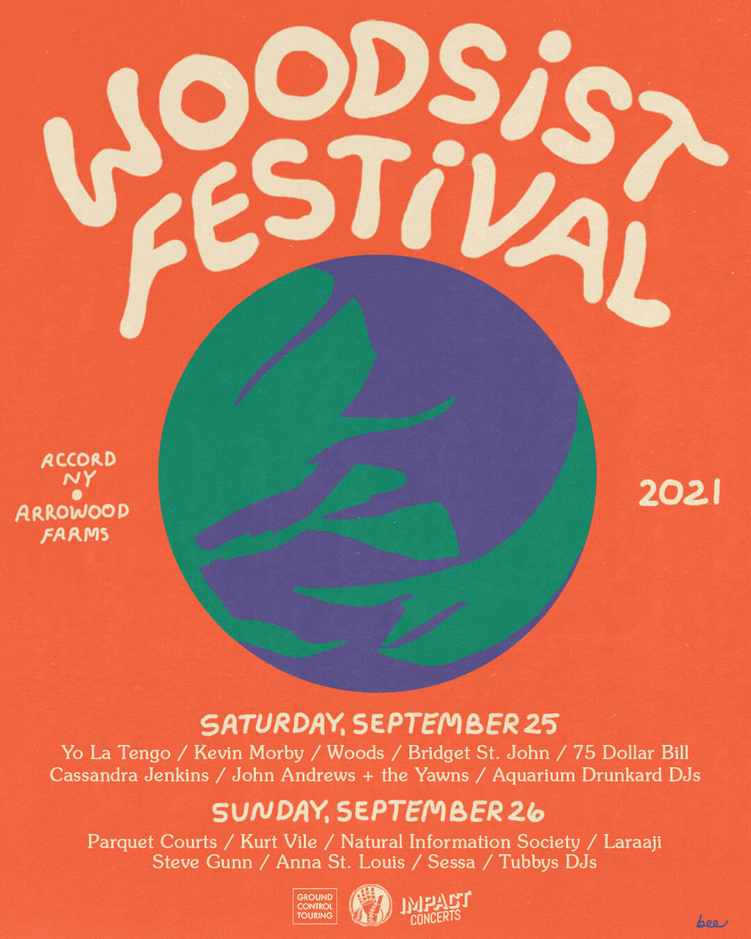 Woodsist has announced an expanded 2021 edition of the WOODSIST FESTIVAL, r
