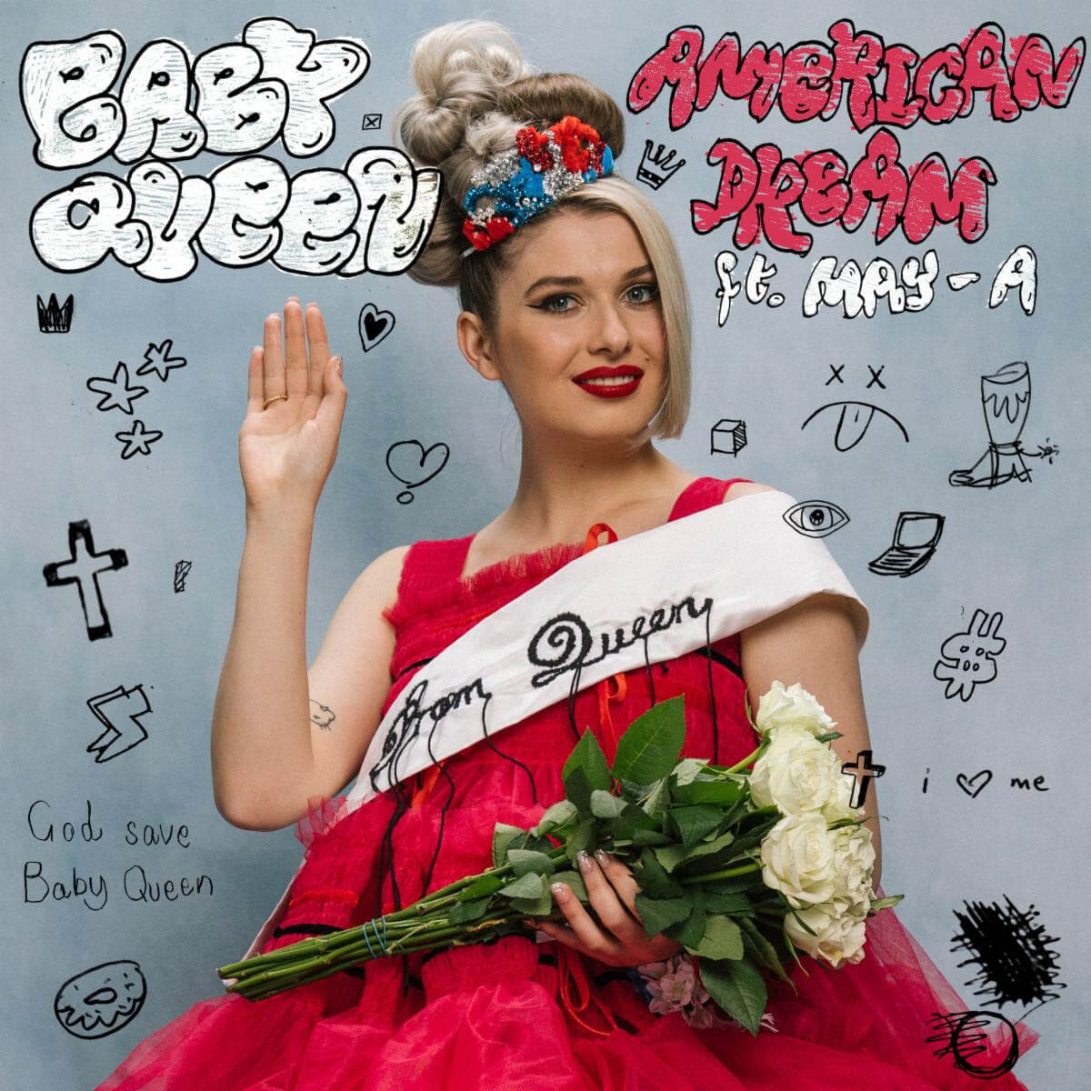 Baby Queen has shared her new single “American Dream,” featuring Australian artist MAY-A. The track is now out via Island Records/Slowplay