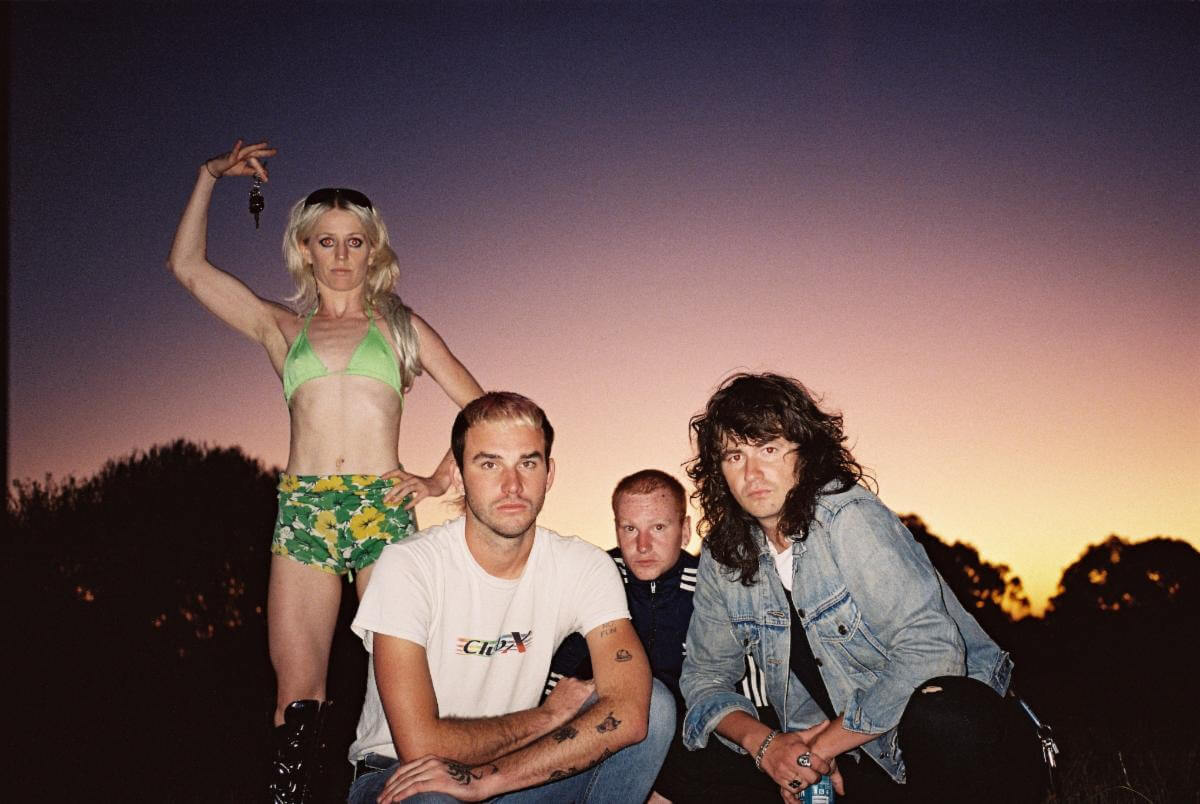 Amyl and the Sniffers release new single “Security,” the latest offering from their LP Comfort To Me, out September 10 on ATO Records