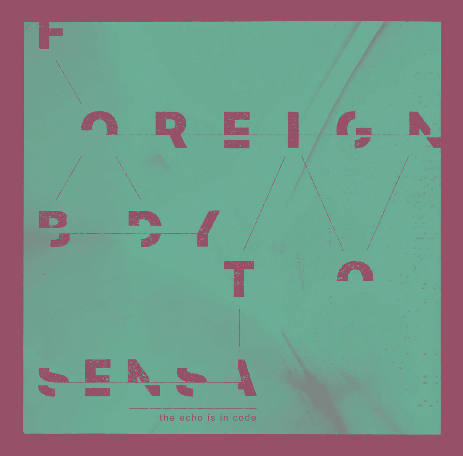 Foreign Body Sensation are streaming their new album The Echo is in Code
