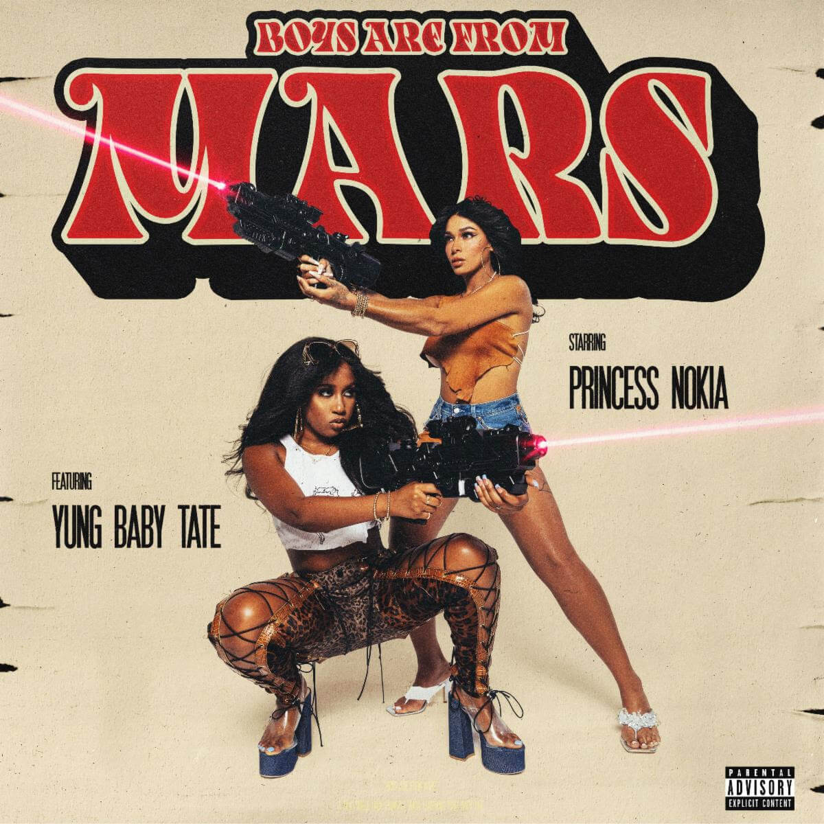 Princess Nokia has dropped her new single “Boys Are From Mars” featuring Yung Baby Tate. The single is her first, for Arista Records