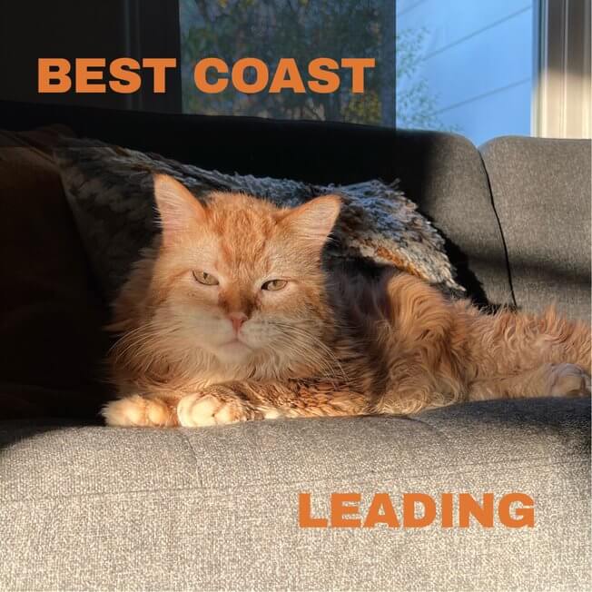Best Coast debut new single "Leading." The track is off the duo's forthcoming release Always Tomorrow Deluxe Edition, out January 7, 2022
