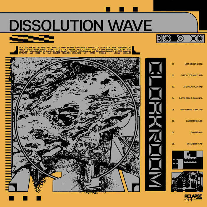 Dissolution Wave by Cloakroom Album Review by Gregory Adams for Northern Transmissions