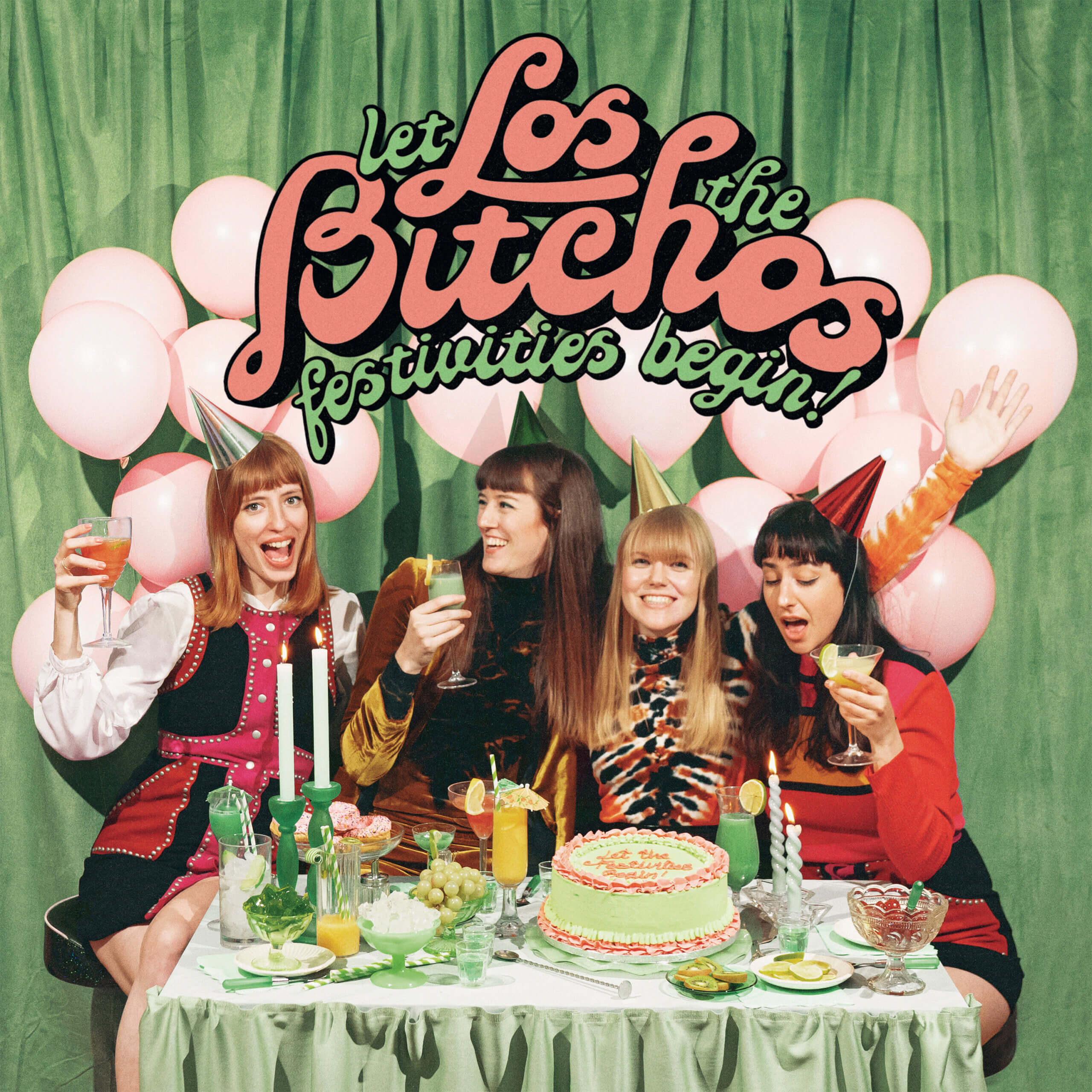 Los Bitchos 'Let The Festivities Begin!' Album Review by Adam Williams. The full-length is now available via City Slang and streaming services