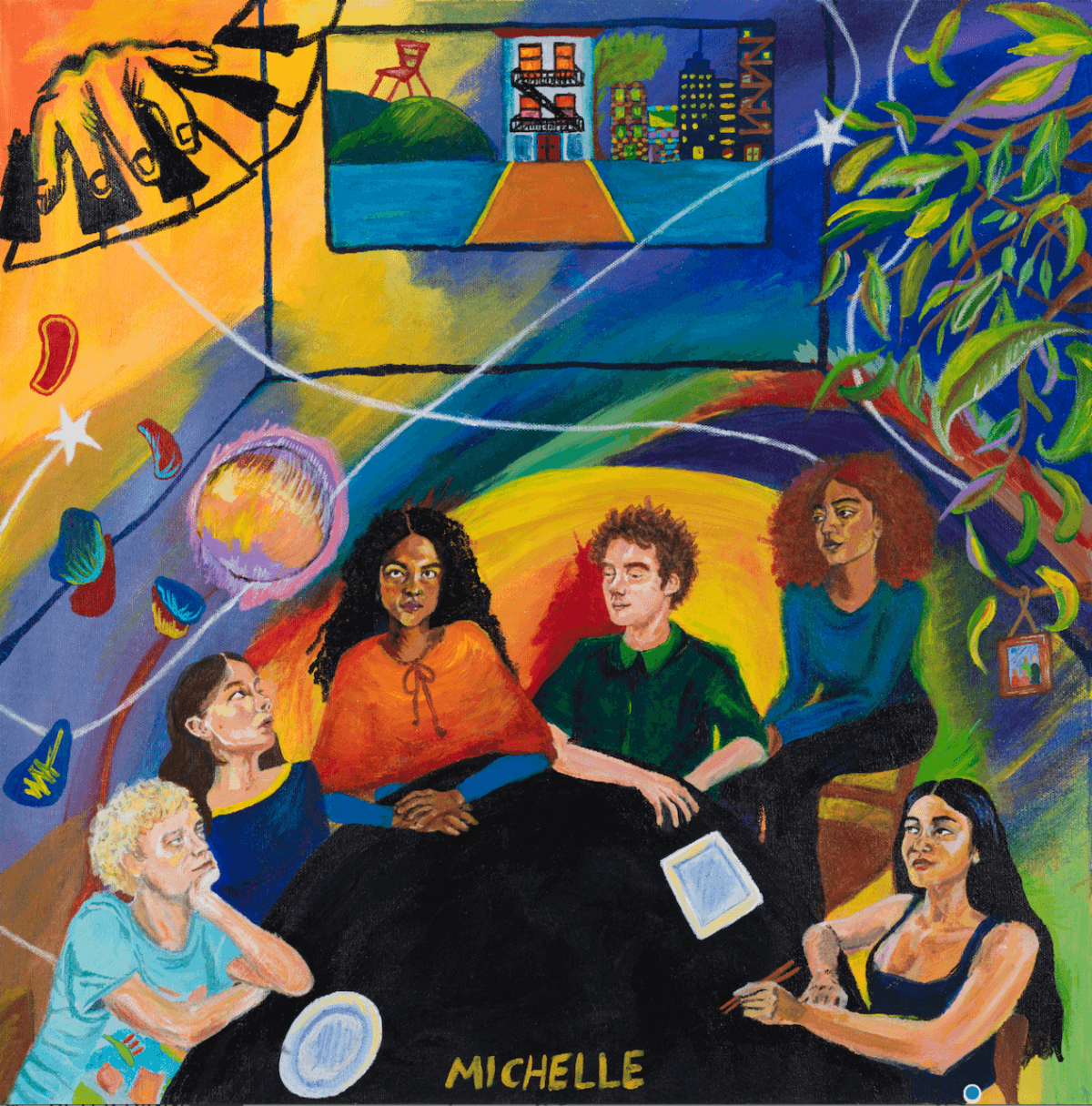 Michelle Share New Video For "Pose." The track is off the New York City band's forthcoming release After Dinner We Talk Dreams, out March 4th