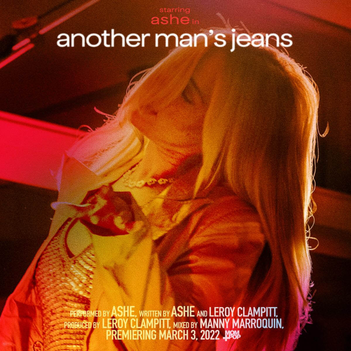 “Another Man’s Jeans" By ASHE is Northern Transmissions Song of the Day. The singer/songwriter's track is now available via Mom+Pop Music