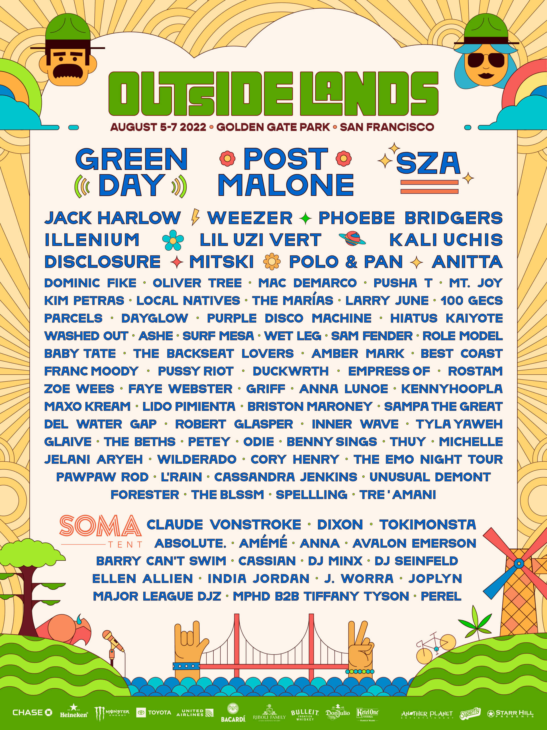 All Points East 2022 Line Up Announced : r/indieheads