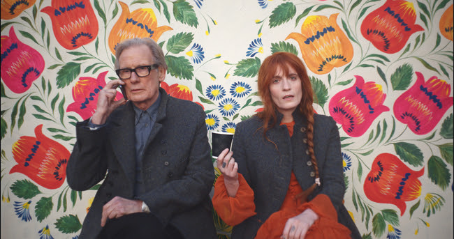 Florence + the Machine, has shared “Free,” along with a video starring actor Bill Nighy as Florence’s anxiety and directed by Autumn de Wilde