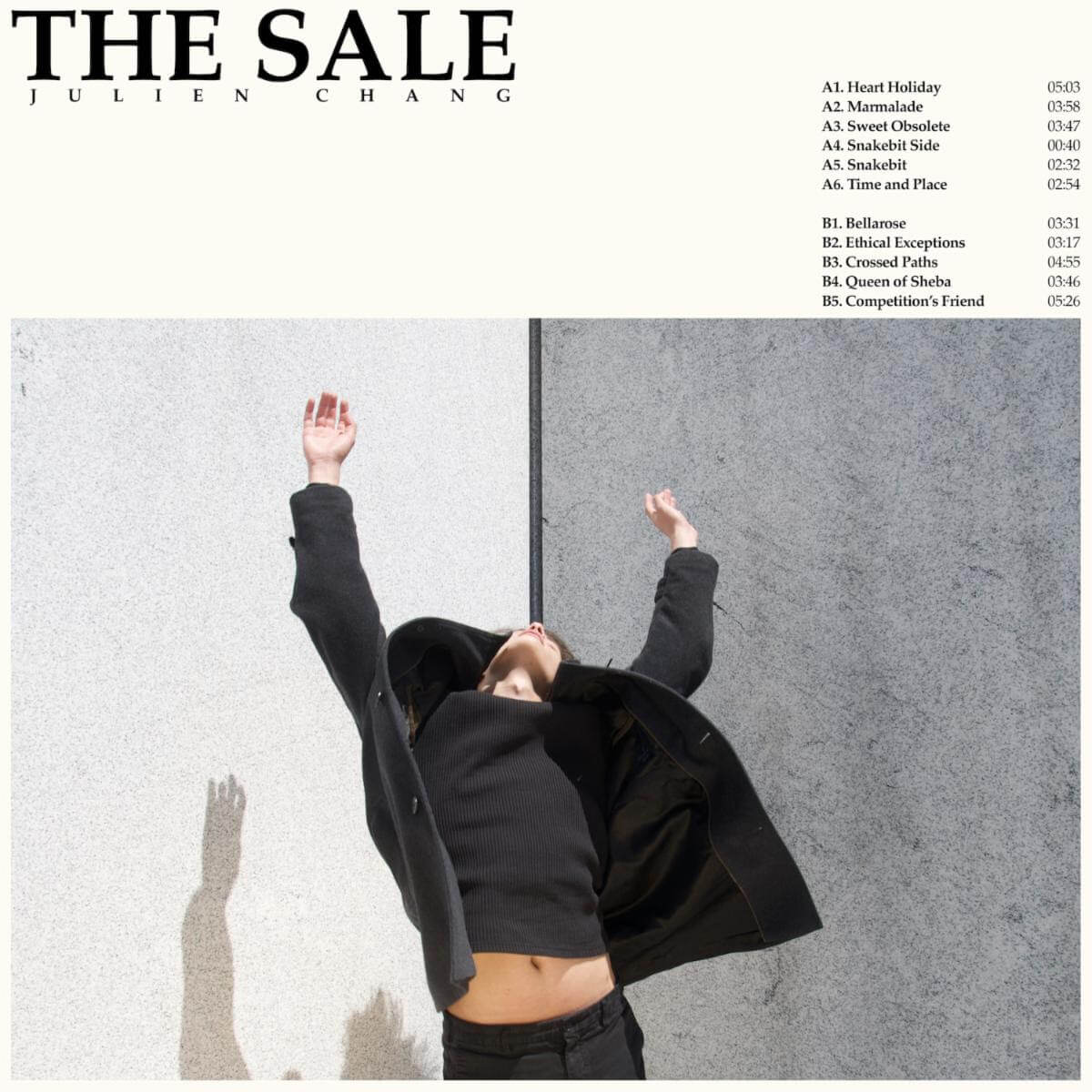 Singer/songwriter Julien Chang will release his new album The Sale on November 4, via Transgressive Records