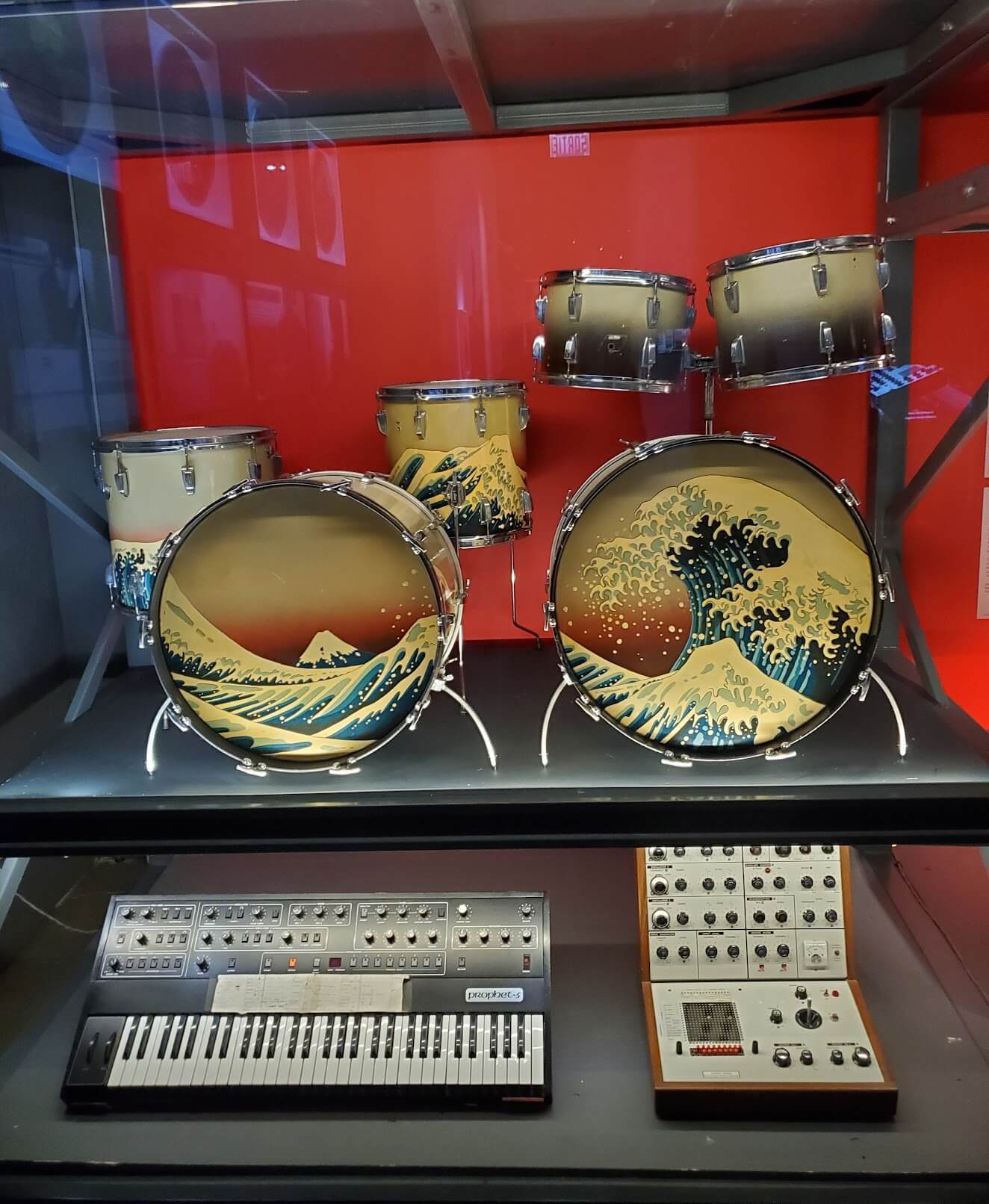 Nick Mason's drum kit