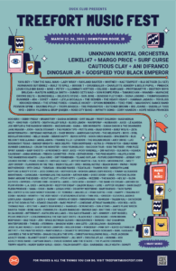 Treefort Music Fest has released a second wave of artists for the 11th annual music and arts festival on March 22-26 in Boise, Idaho