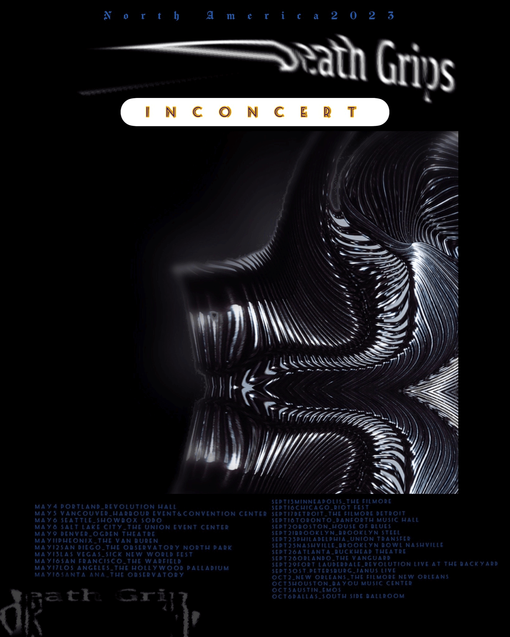 Death Grips 2023 North American Dates