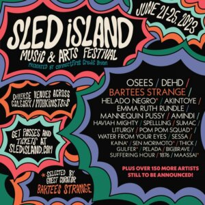 Sled Island Music & Arts Festival 2023 hqs revealed their first wave of artists, which takes place on June 21 - 25 in Calgary, Alberta