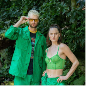SOFI TUKKER, the duo comprised of Sophie Hawley-Weld and Tucker Halpern, have shared their new video/single, “Jacare'"