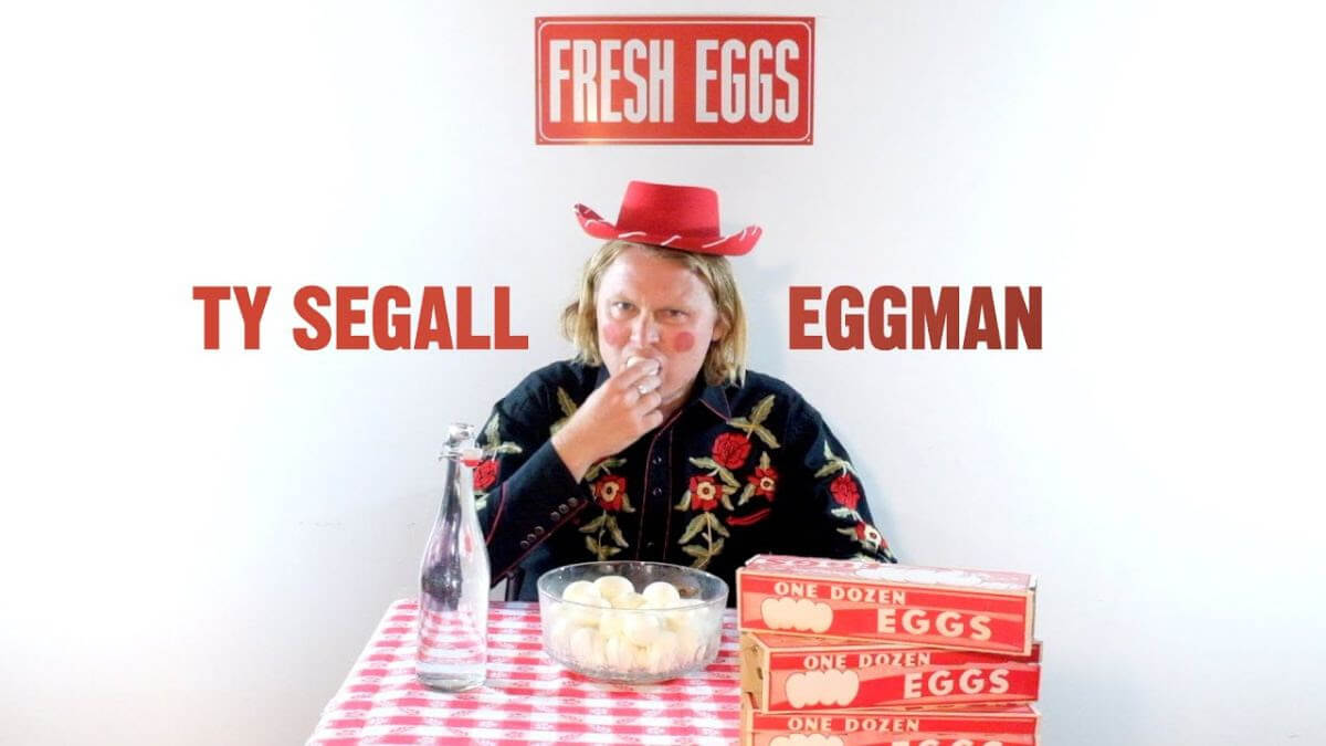 Ty Segall has shared a new video for “Eggman” the track was co-written by Ty and Denée Segall and now available via Drag City Records