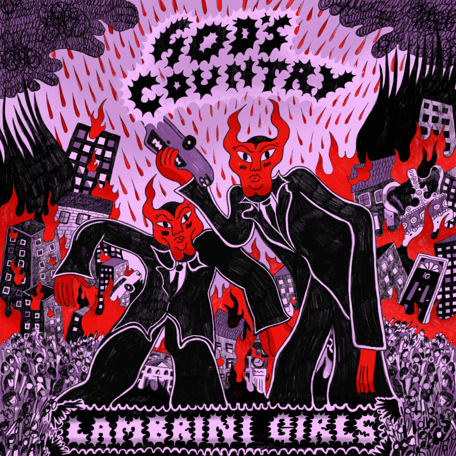 "God’s Country" By Lambrini Girls is northern Transmissions Song of the Day. The UK band's track is now available via City Slang